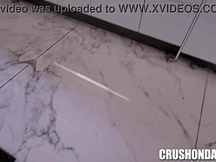 Petite Babe Sucks Cock to Cum