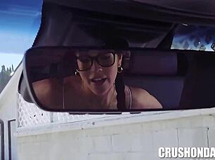 Petite Babe Sucks Cock to Cum