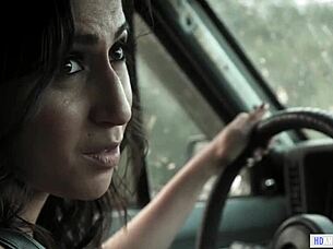 I watched April O'Neil and Kenna James in fantasy lesbian sex.