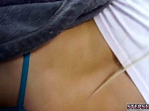 Companions step sister helps cum with small 18+ teen anal solo 😏🍑