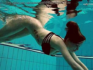 is dashka's tight pussy ready for the pool fun?