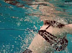 is dashka's tight pussy ready for the pool fun?