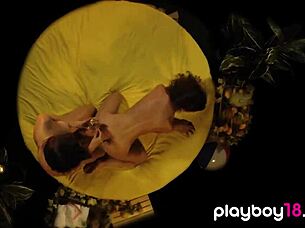 Real American Babes Get Sensual Outdoor Massage!