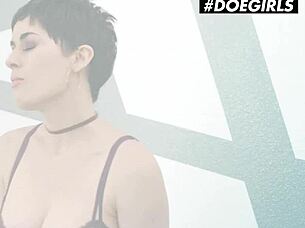 Personal Doegirls Star Olive Glass Teases Her Hairy Bits. She Cums So Hard!