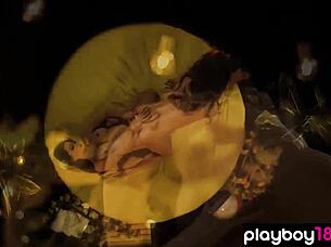 Real American Babes Get Sensual Outdoor Massage!