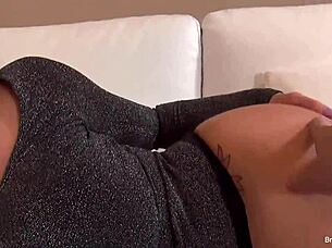 britney amber gives a sloppy blowjob and gets facial cumshot