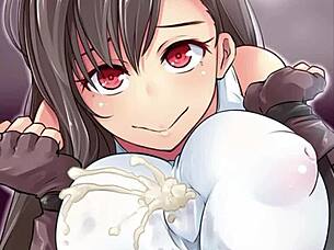 hentai paizuri cumshot compilation