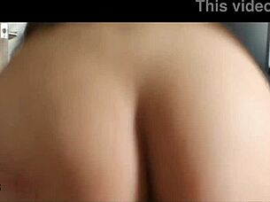 Caught stepsister masturbating? Now she's getting her pussy fucked.