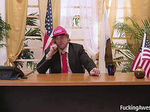 Diamond Helps Commander In Chief Get A Load Off!