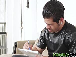 Stepbrothers valentines day surprise with maddie winters bambino