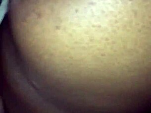 Pounding Ebony Pussy From Behind!