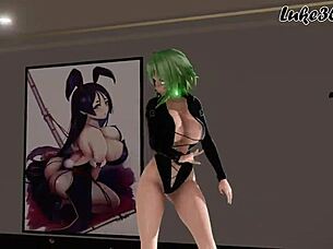 Gumi Vocaloid MMD R18 Shows Big Tits And Ass In Hentai