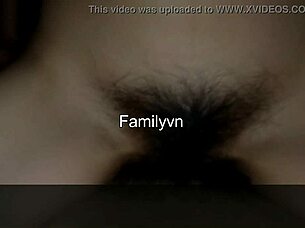 Vietnamese Wife Experiences Intense Marital Passion In Bedroom Scene