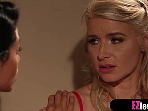 Blonde needs ass eating and pussy licking session