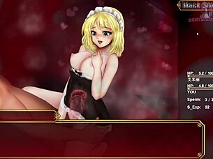 Black Smith game: thrusting till legs shake!