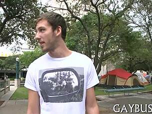 Big gay knob in hot porn scene 😏