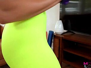 Katrina Colt does yoga with stepmom in doggystyle and riding