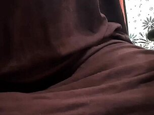 exhibitionist tranny flashes monster cock under desk to neighbors 😏