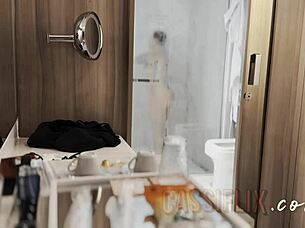 What a delicious cumshot on my face! I love it!