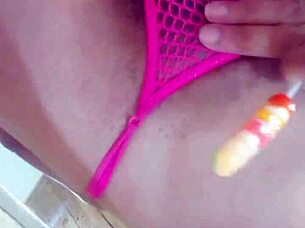 Sweet Candy With Shaved Pussy And Big Tits