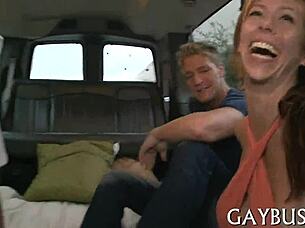 Big gay knob in hot porn scene 😏