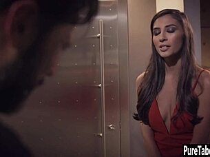 Sexy Brunette Milf Gets Fucked Hard After Blowjob