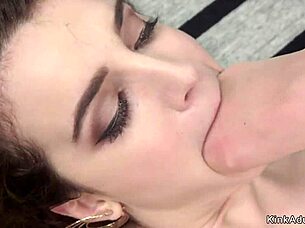 Why does the busty milf boss whip her lesbian intern?