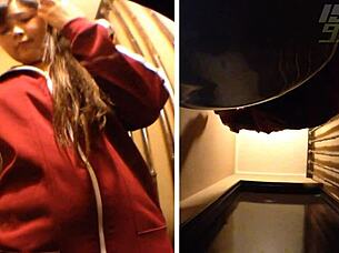 toilet cam hd curvy teen with petite ass gets caught in pussy action 😳