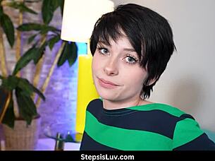 Teen Stepsis Kitty Lynn Fucked by Huge Dick Stepbro Austin Pierce