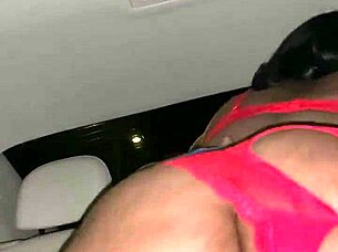 Car Sex Creampie with Monster Cock and Big Black Cock