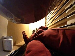 toilet cam hd curvy teen with petite ass gets caught in pussy action 😳