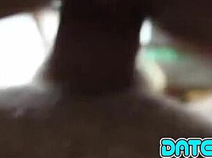 wow, tight brunette's pussy pounded hard in pov!