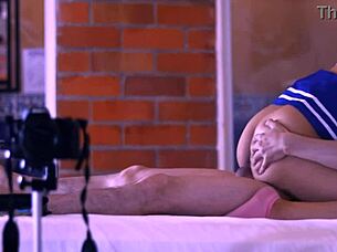 Hey, university student explores wild fantasies with friend