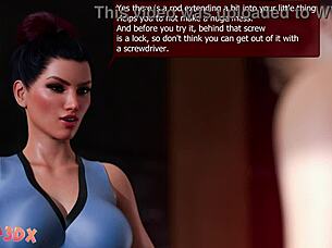 Futa3dx - Mistress Teacher Uses Her Skills To Interact With Cute Futa Blonde