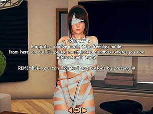 Lets play trick or treat - anna