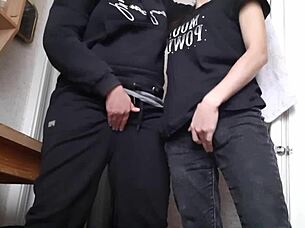 we masturbate while dressed before studying so parents don't catch us