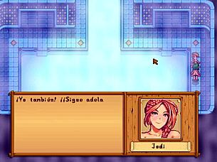 jodi and caroline relax in the stardew valley spa