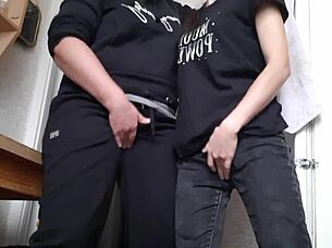 we masturbate while dressed before studying so parents don't catch us