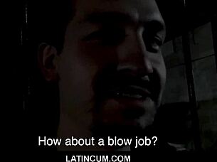 Amateur Straight Spanish Latino Guy Fucks Gay Twink for Cash