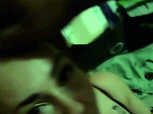 Amateur couple enjoys blowjob fun