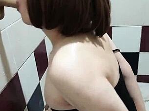 blowjob training session