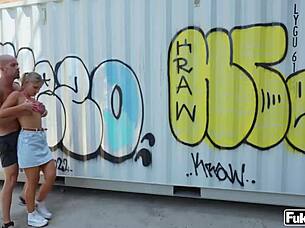 Jayla de angelis squirting from rough anal in public, deepthroat too 😍