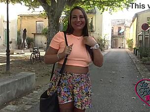 Mila the Belgian Slut Gets Assfucked Outdoors