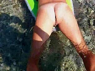 Anal orgasm on sup in wild