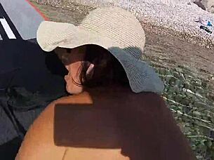 Anal orgasm on sup in wild