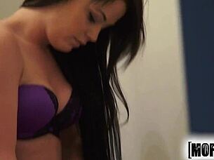 this high definition mofos com video with brooklyn daniels in pervs on patrol shows natural tits and cumshot