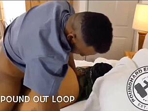 Loop Version Of Thick Firm Booty Getting Assfucked Hard