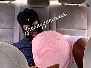 parked for some crazy and wild fun during a road trip with friends