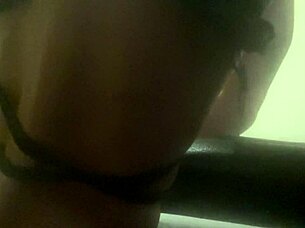 Sexy Transsexual Shows Off Her Butt Buds