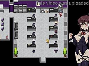 Corporate Succubus Banged in Bondage Gangbang.